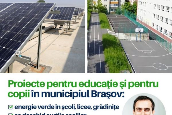 Primar Allen Coliban proiecte pentru educatie si copii in municipiul Brasov