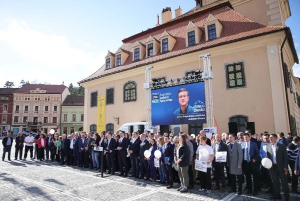 Senatorul USR Irineu Darău este candidatul Alianței Dreapta Unită pentru Președinția Consiliului Județean Brașov la alegerile din 9 iunie